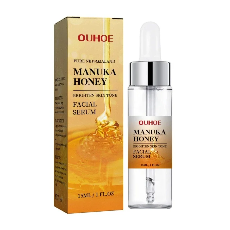 Honey Brightening Facial Essence Anti wrinkle Aging Lift Firming Fade Fine Lines Hydration Moisturizing Repair Face Skin Care