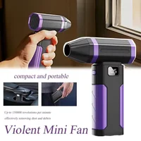 Turbo Jet Fan 160000RPM Brushless Blower Powerful Electric Air Blower Vacuum Dust Cleaner Portable Dust Cleaner Violent Fan Snow 5