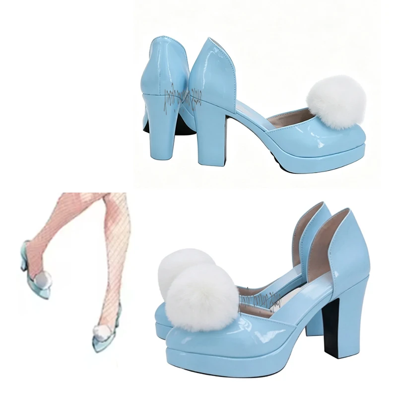 miku-white-rabbit-bunny-girl-customize-anime-cosplay-high-heels-shoes