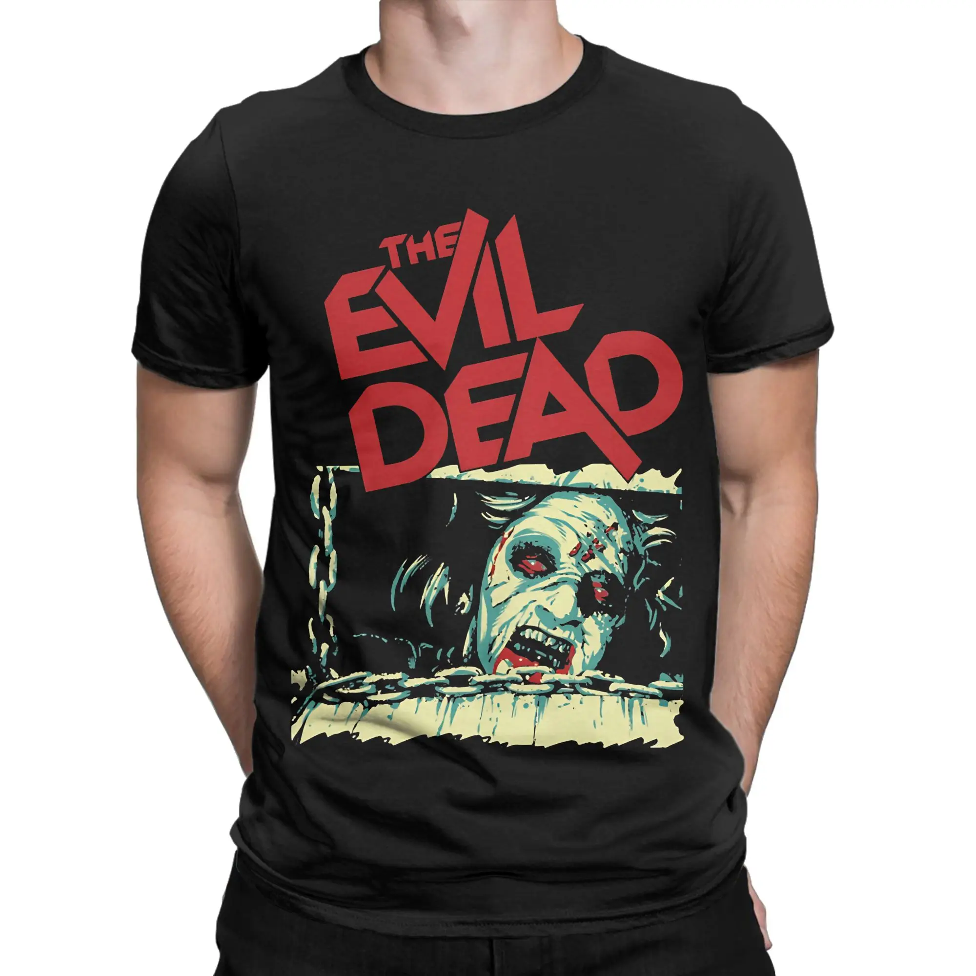 Wildland Fighter Classic Evil Dead Graphic Funny 100% Cotton T-Shirt Tees Tops For Men