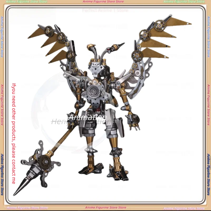 

Mechanical Party Three Kingdoms Generals Series 3d Three-dimensional Assembled Model Handpiece Mecha Metal Ornaments Gifts