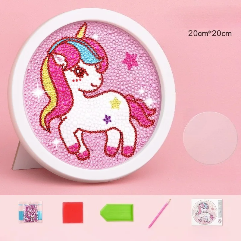 Children's Brain Development Diamond Stickers Handmade DIY Material Packs Make Your Own Children's Educational Toys Gifts