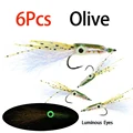 6PCS Olive