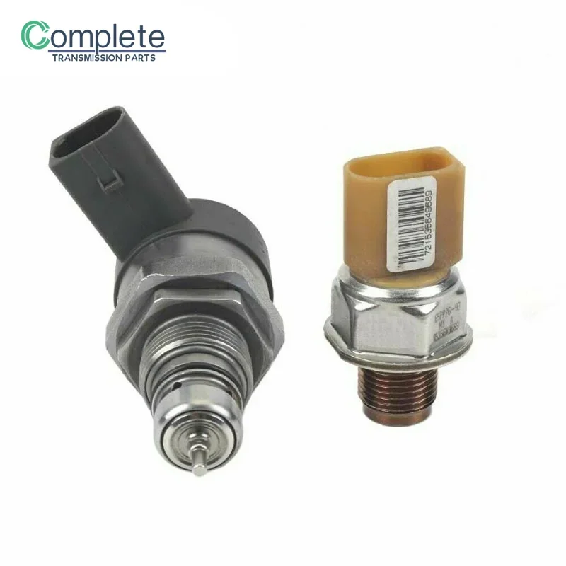 

057130764H 03L906054A Fuel Rail Pressure Valve And Pressure Sensor Suit For AUDI VW SEAT SKODA 2.0 TDi