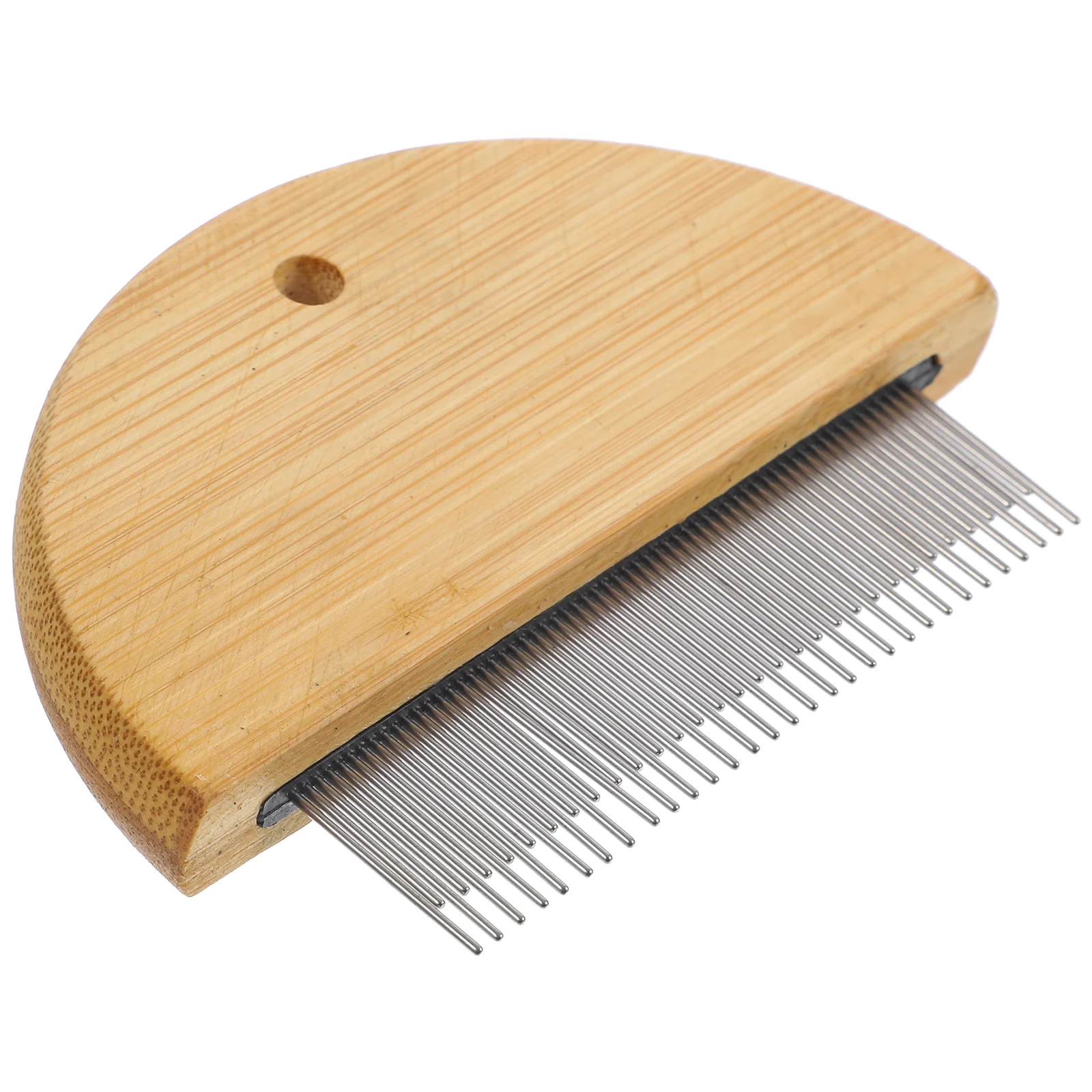 Wooden Horse Brush Body Grooming Scraper For Livestock Hair Spatula Cleaning Comb Scrub Removing Pet Hairbrush Shedding Tool