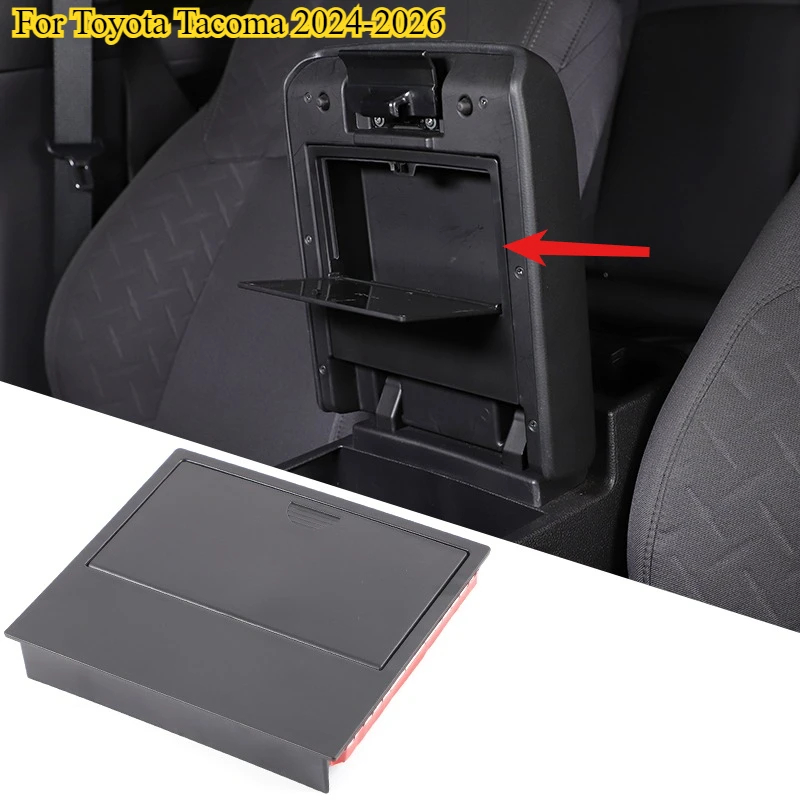 

For Toyota Tacoma 2026 2025 2024 Car Hidden Storage Box Center Console Armrest Cover Organizer Practical tool accessories