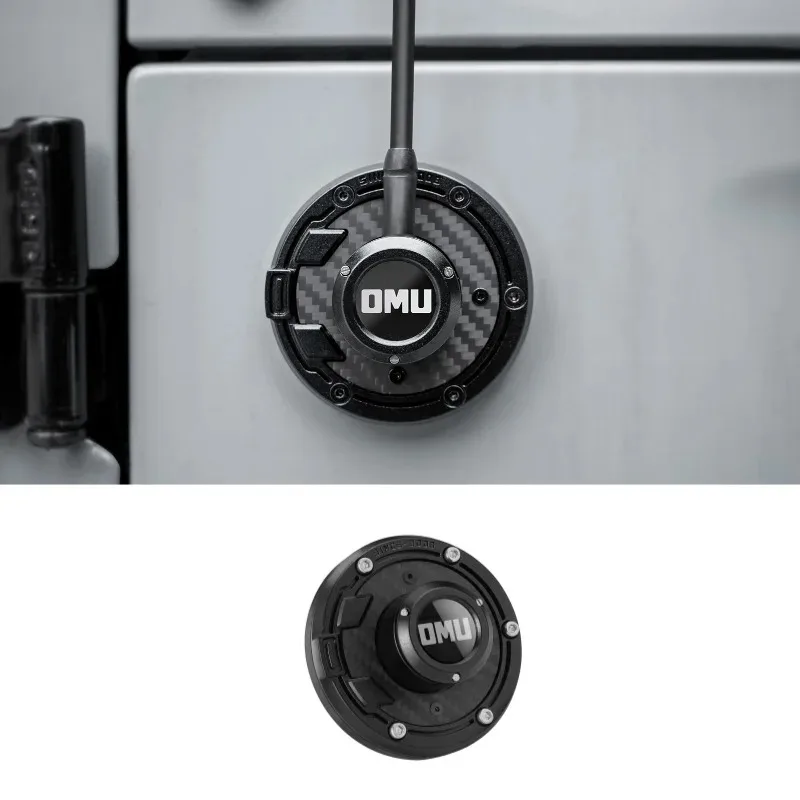 

OMU Genesis Series Aluminum Antenna Base Cover Car Accessories For Jeep Wrangler JK JL Gladiator JT