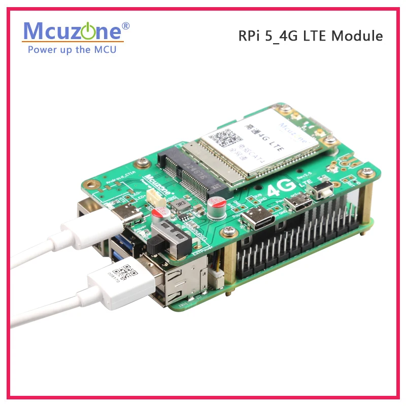 (model: M4GUSB) Raspberry Pi 5_4G LTE Module driver-free,RPi OS,ubuntu