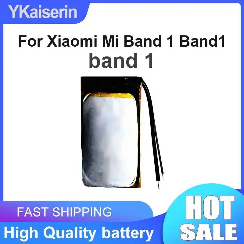 75mAh Watch Battery For Xiaomi MI Band 1 Stable Power Supply