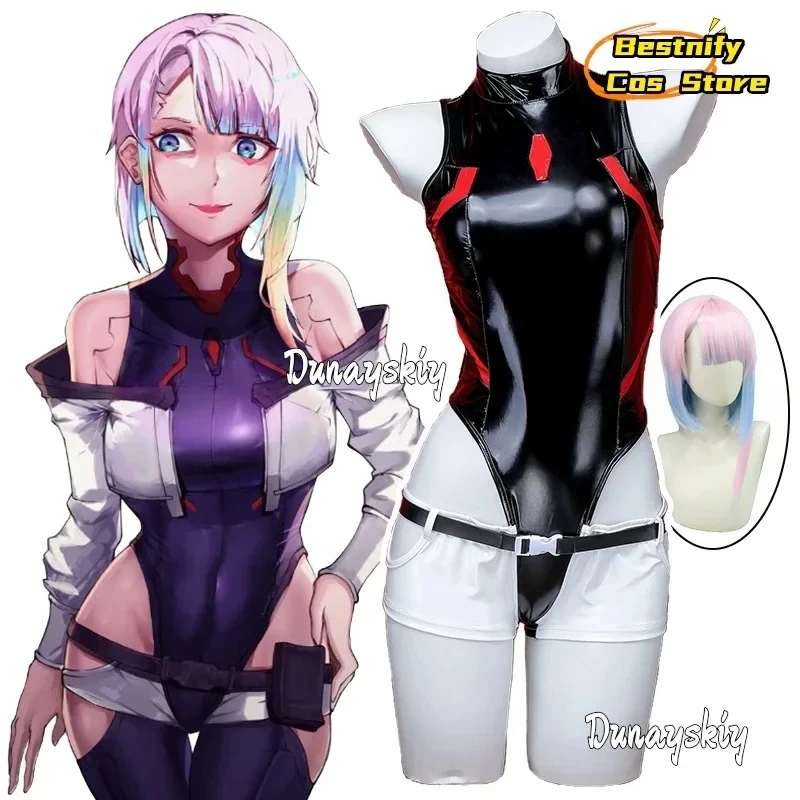 

ABC123CosplayLucy Cosplay Costume Sexy Outfit Women's Bodysuits Lucy Zentai Jumpsuits Halloween/Anime Show 3'd,5;h.9/