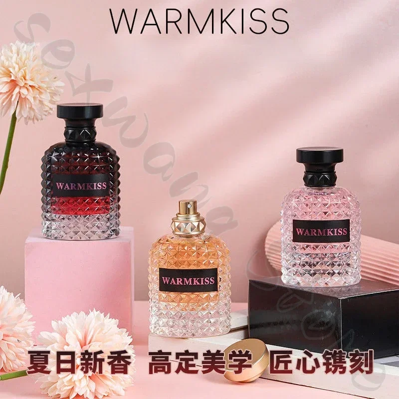 WARMKISS Eau De Toilette francesa para mujer, fragancia duradera de 72 horas, perfume corporal fácil de llevar 50 ml