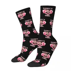 New Men's Socks Novelty Daddy's Girl Pedro Pascal Sock Polyester Sport Women's Sock Spring Summer Autumn Winter