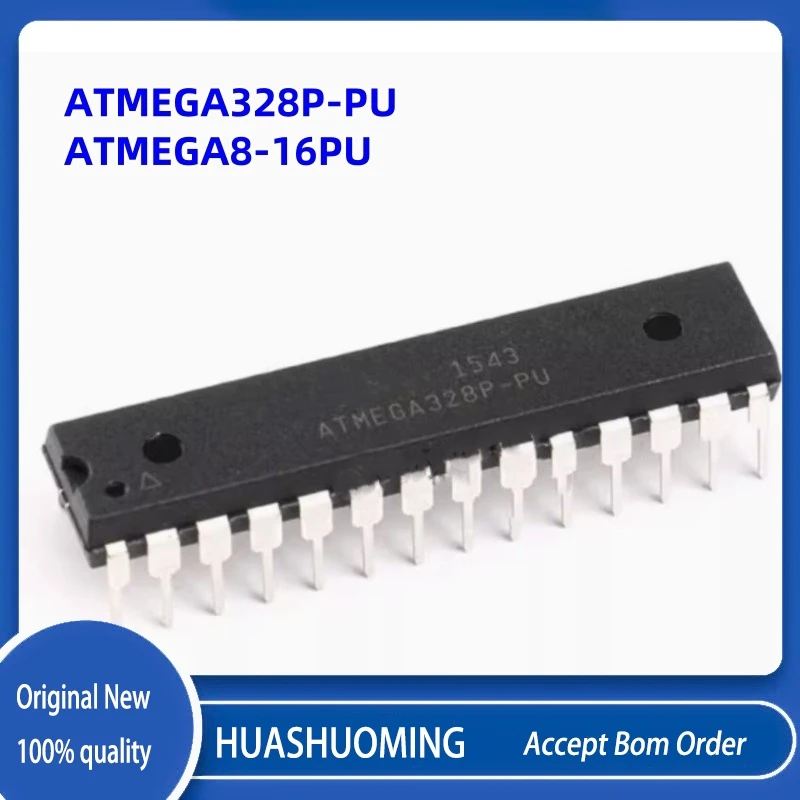 

10 шт./лот, новый ATMEGA328P-PU ATMEGA8-16PU ATMEGA328P ATMEGA8 DIP28