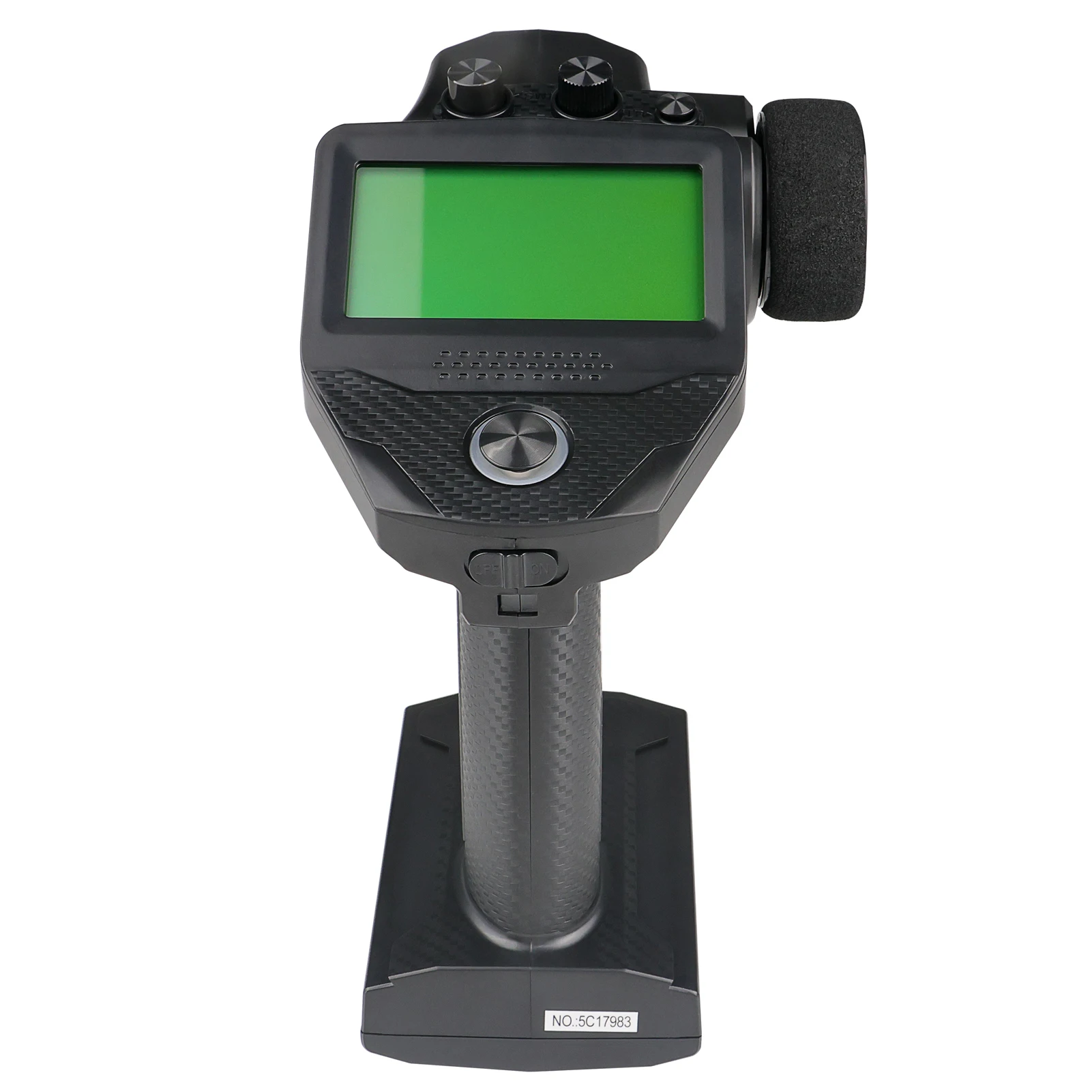 جهاز إرسال 10CH ومجموعة استقبال 11CH، وحدة تحكم عن بعد 2.4 جيجا هرتز مع شاشة LCD لسيارات RC والقوارب