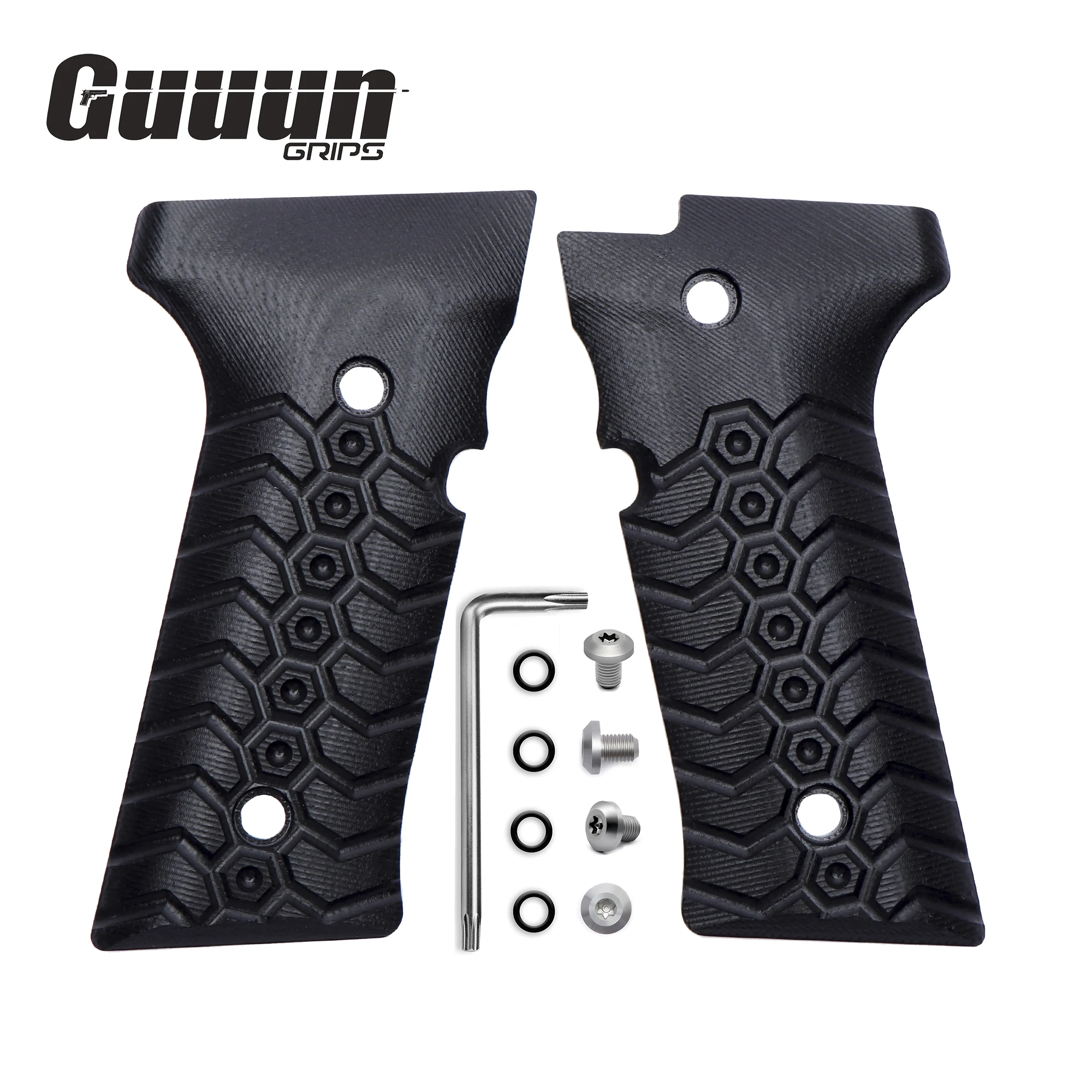 

Ручки Guuun G10 для Beretta M9A3 и Beretta 92 Vertec, механическая текстура