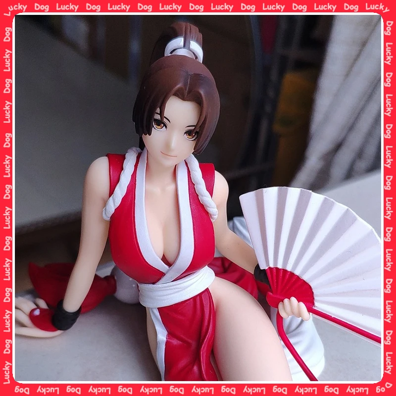 

9cm Kof Anime King of Fighters Mai Shiranui Noodle Stopper Sexy Girls Pvc Action Figure Model Desktop Decoration Ornament Toys