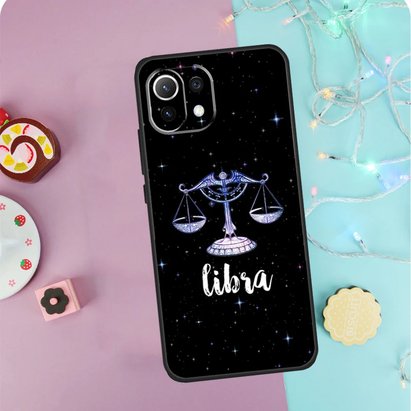 Zodiac Libra Balance Case For POCO X5 X3 F5 Pro M5 F3 F4 X4 GT Cover For Xiaomi 13 Ultra 11T 12T Pro 12 Lite