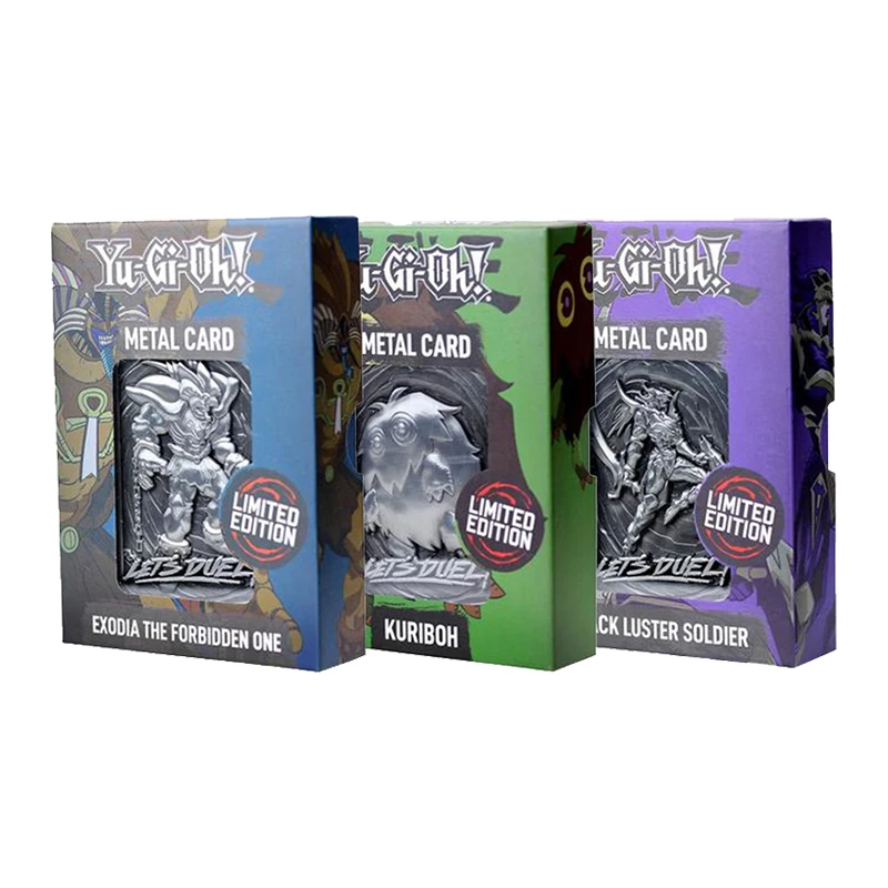 

Yu Gi Oh!Limited Edition Metal Card Chaos Warrior Kuriboh Brand New Factory Sealed Collection Card