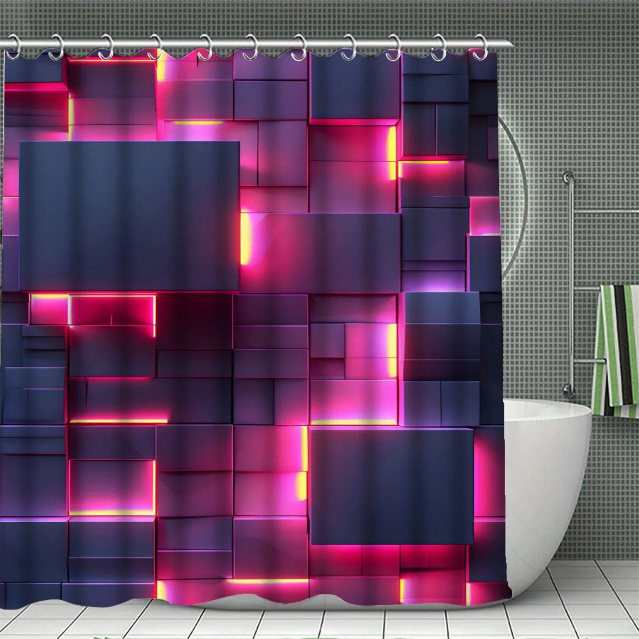 Funny Shower Curtai…