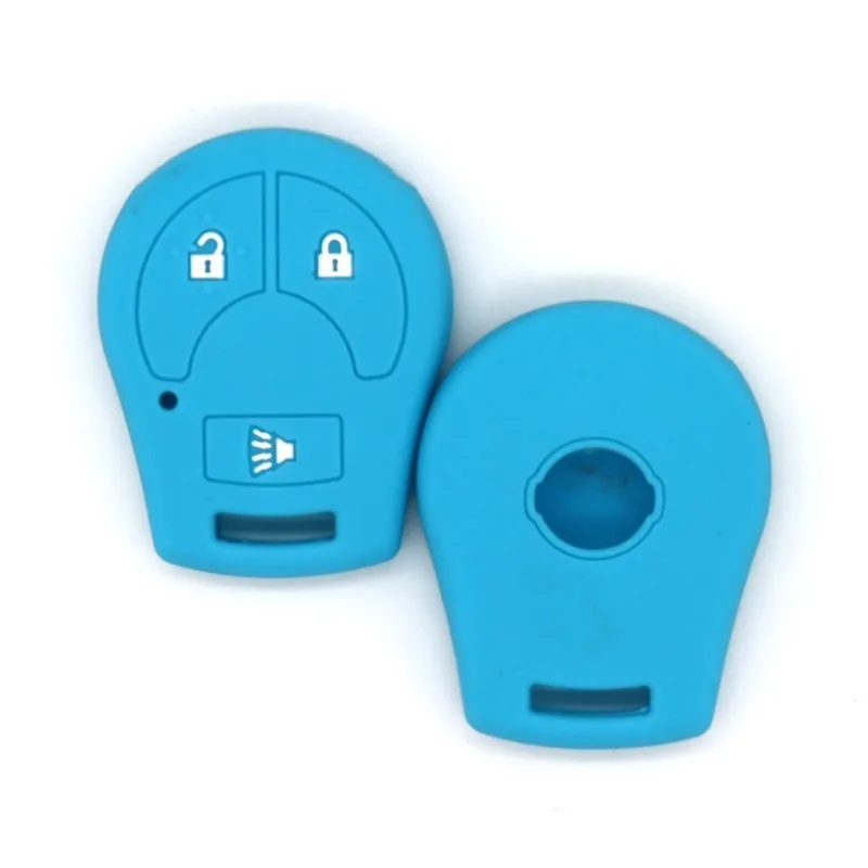 

Suitable for Nissan's new Sylphy Sunshine Ma Chi Tiida Tiida Liwei straight silicone key protective cover in stock