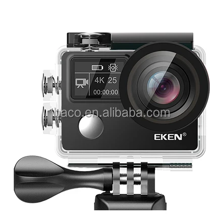 New arrival EKEN V8S 4K 30fps Sport Camera Full Time Image Stabilizer 170 Degree Lens WiFi Control 14MP EKEN V8S Action Camera