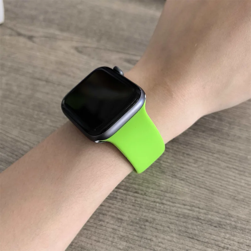 Silicone Band For Apple Watch  - Smart Watch Accessories 评论和价格