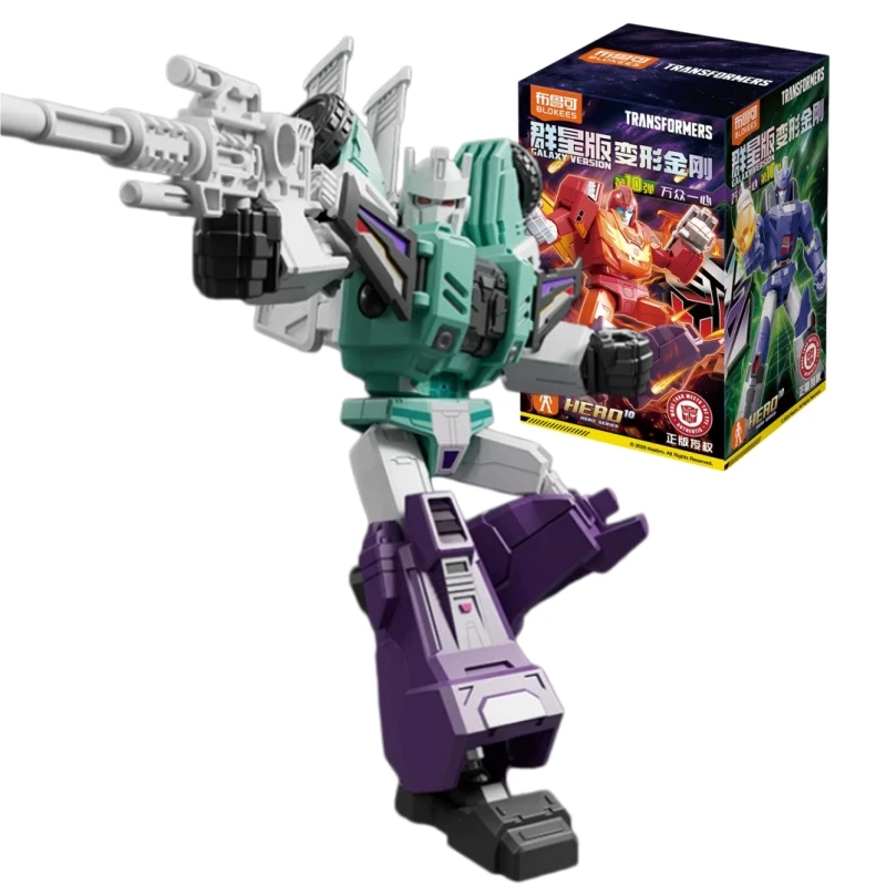 BLOKEES Transformers Building Blocks Galaxy Version 10 Toy Rodimus Prime Warpath Galvatron Assembly Model Ornament Gift image 3