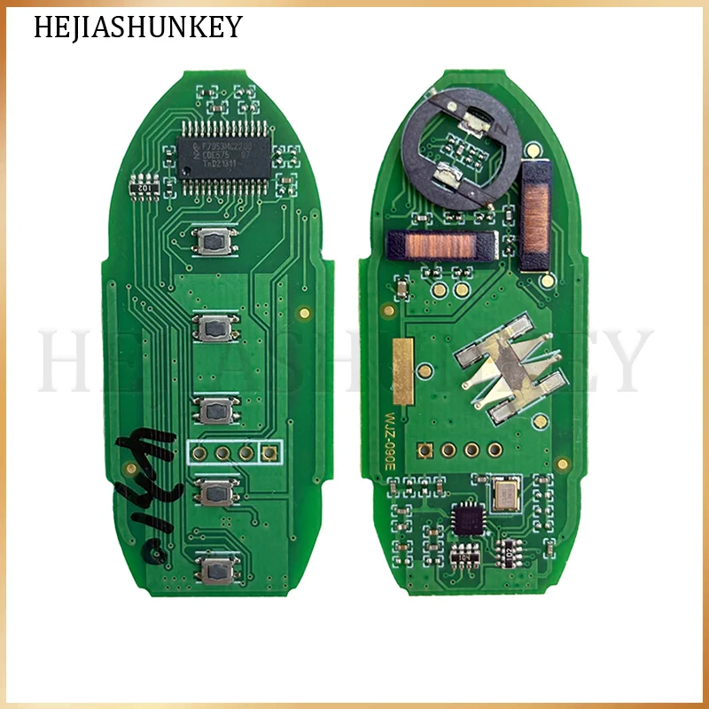 KR5S180144014 S180144310 433MHz 4A Chip 5Button Smart Remote Car Key Fob HITAG AES For Nissan Altima Teana Maxima 2016 2017 2018