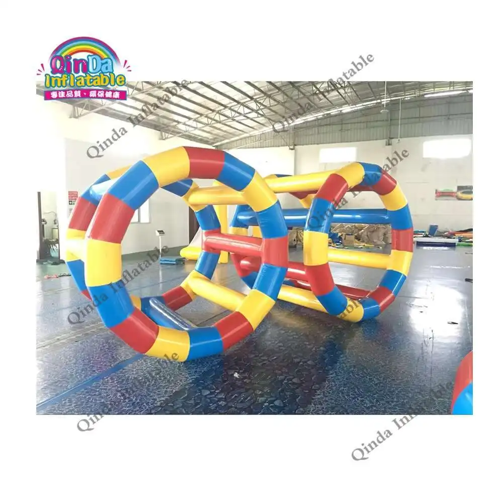 Hot Selling Water Toys 1.5mx2m Inflatable Water Floating Wheel For Water Pool
