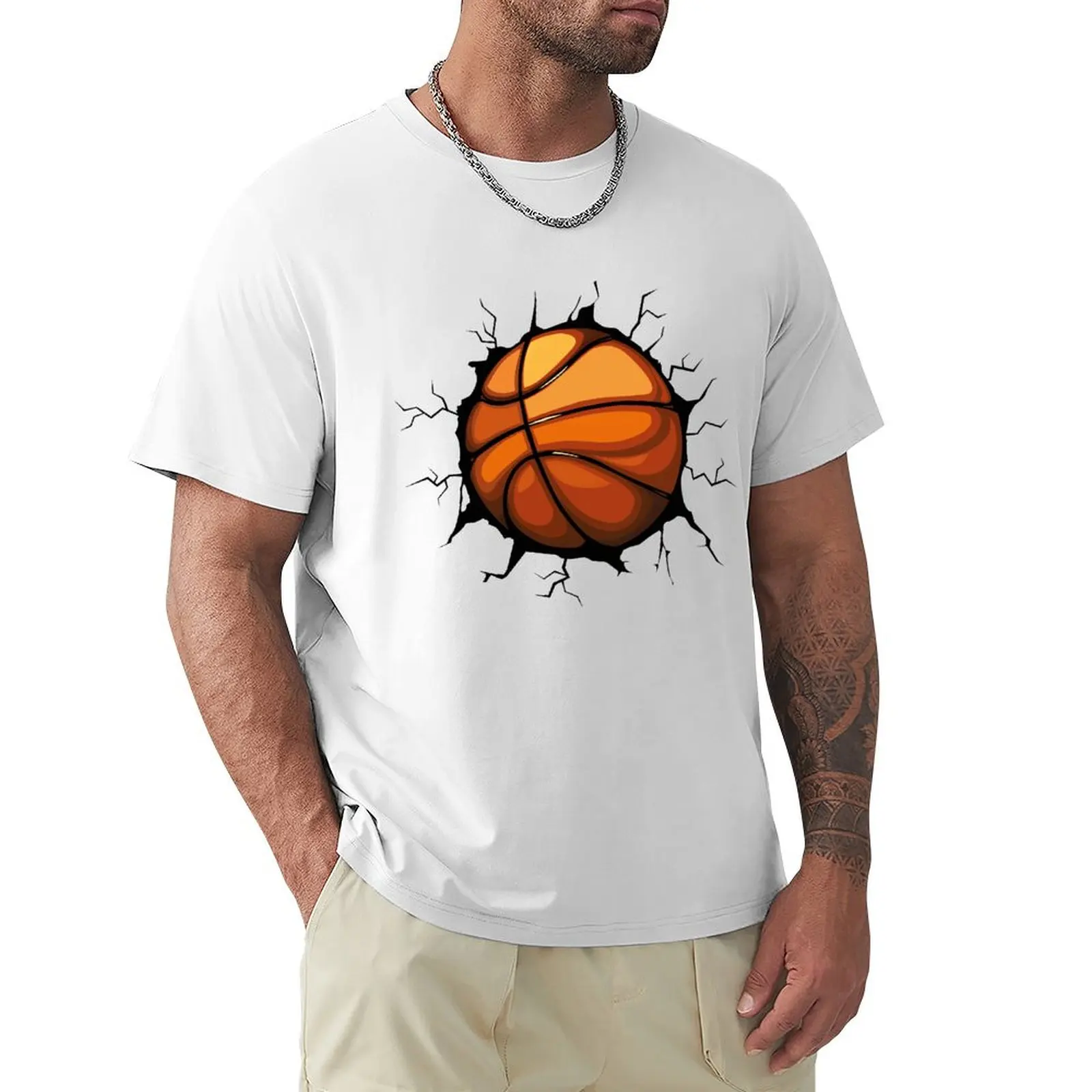 

Novelty Awesome Basketball 3d Printed T Shirts Cotton Streetwear Short Sleeve Birthday Gifts Summer Style T-shirt Mens Clothing