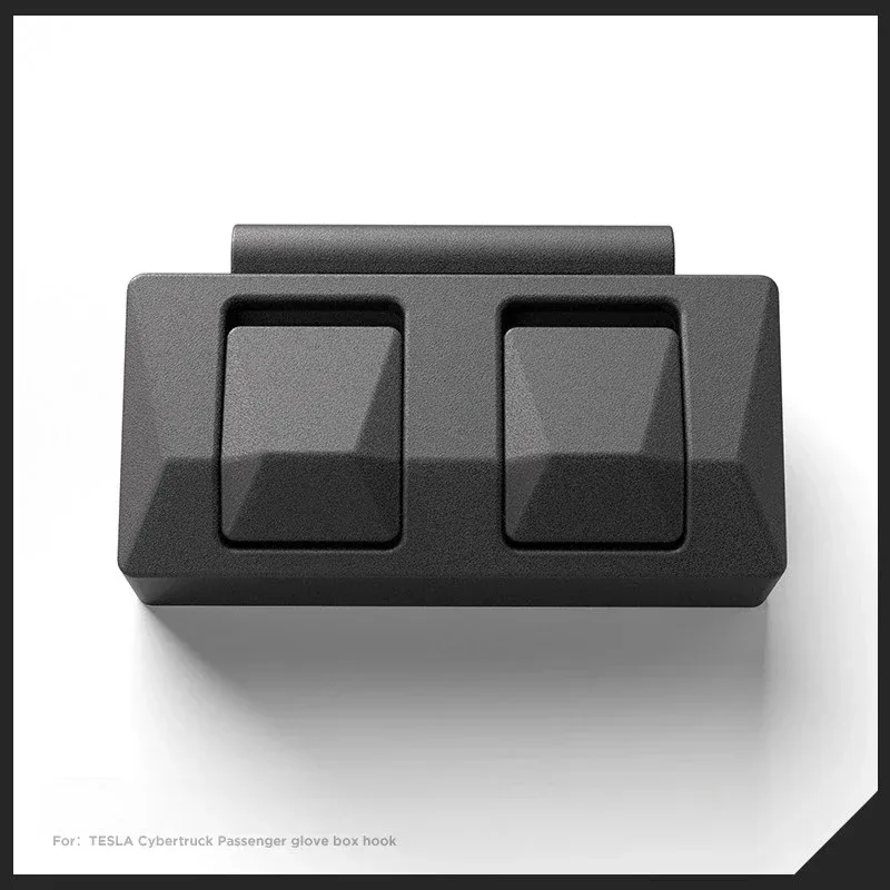 

Крючок для перчаточного ящика для Tesla Cybertruck 2024-2026, украшение интерьера, универсальный автомобильный крючок, аксессуары для модификации автомобиля, ABS