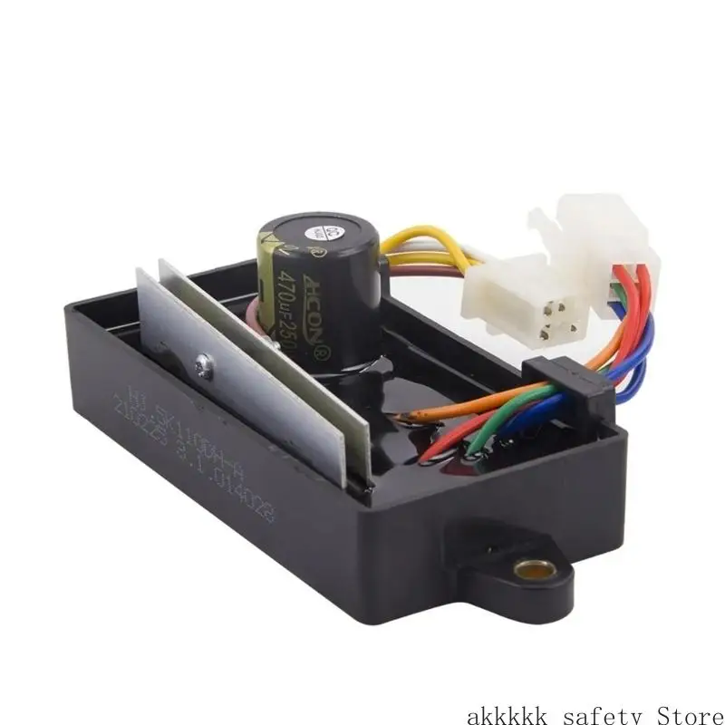 XXFF Reemplazo Universal Alternadores Monofásicos Módulo Estabilizador Voltaje Automático AVR para Generadores Gas 5kW