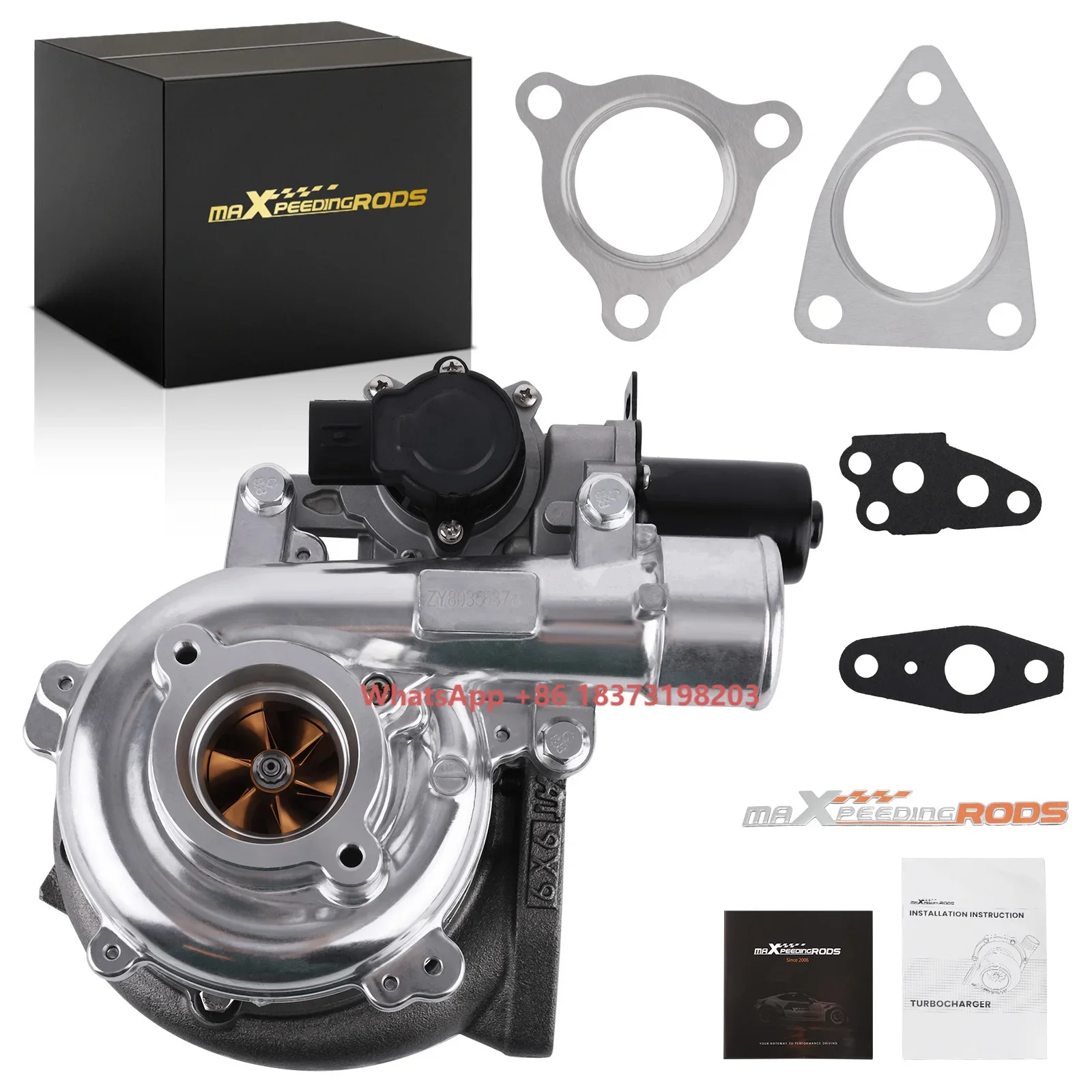 

Billet Turbocharger for LandCruiser Prado 1KD-FTV 3.0L 05-15 17201-30160