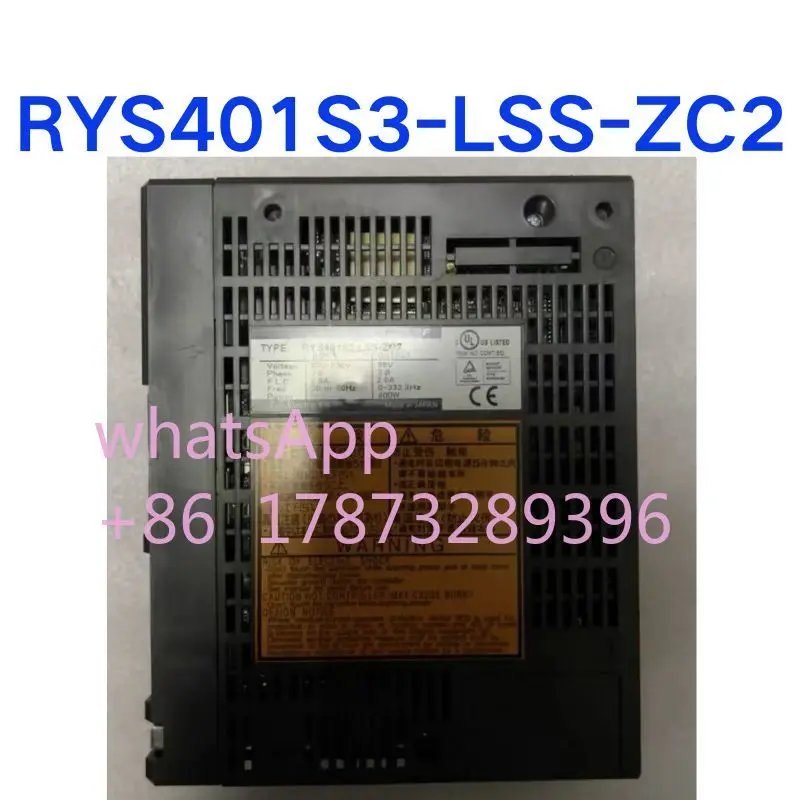 Servo driver usado de 400 W RYS401S3-LSS-ZC2 testado OK e a função está intacta