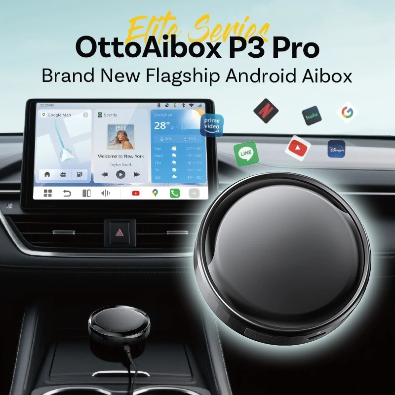 CarPlay To Android Smart Car AI Box HDMI 8 Core Processor Vehicle Screen Interconnection Upgrade Box