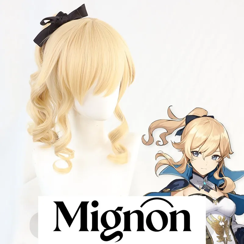 

Парик для косплея Genshin Impact Jean Acting Grand Master, подарок на Хэллоуин