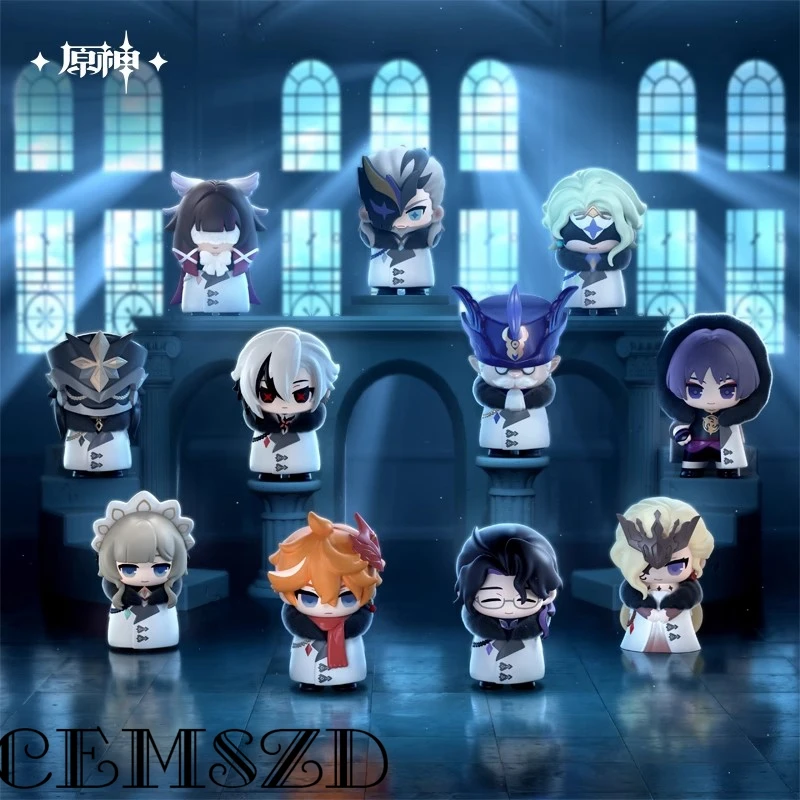 

[Genuine] Game Genshin Impact Tartaglia Pierro Cosplay Desktop Ornaments Wanderer Pantalone Anime Cartoon Props Halloween Gifts