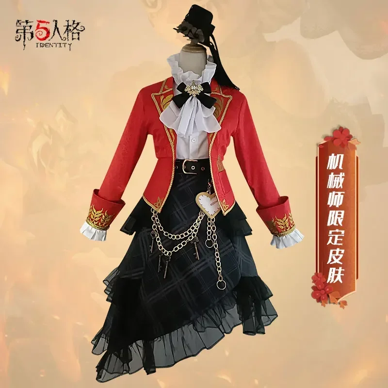 EIME Game Identity V Cosplay Costume Mechanic Tracy Reznik Baroness Heart Lock Skin Suit Hallween Carnival Uniforms Custom Made