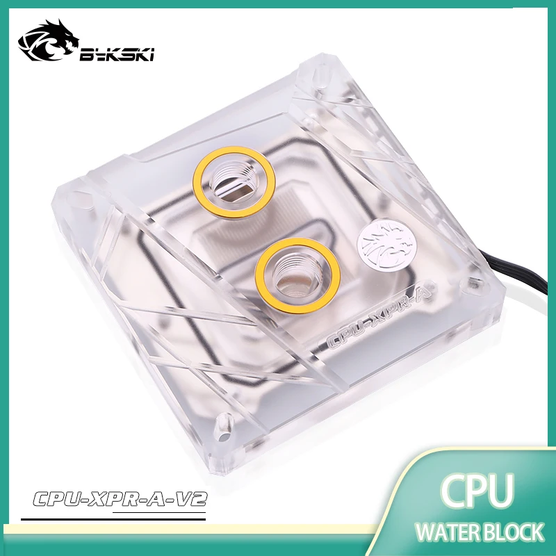 

Bykski CPU-XPR-A-V2 CPU Block Use for INTEL LGA1700 1151 1155 115X 2011 2066 X99 I7 RGB / ARGB Light Water Cooler Radiator