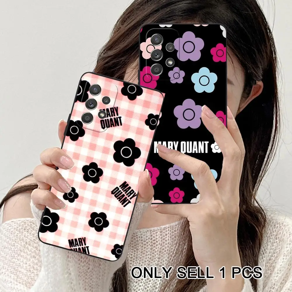 Quant Mary Phone Case for Samsung Galaxy A57 56 55 54 53 52 51 37 36 35 34 33 32 31 5G Soft TPU Shockproof Cover