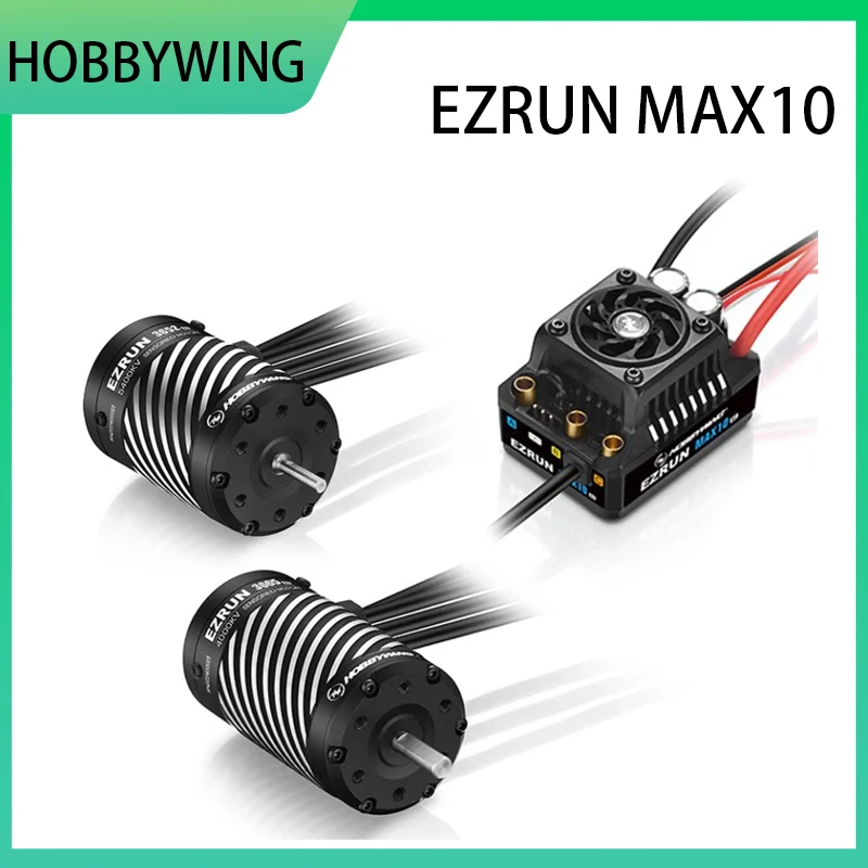 SkyCityFPV Hobbywing EzRun MAX10 G2 Sensible Brushless ESC 3652/3665 G3 Motor Package Combination Is Applicable To 1/10 RC