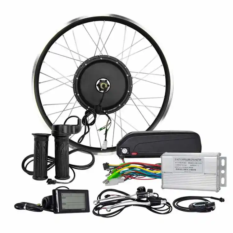 

Conversion Kit Ebike 48v 1000w Gealess Electric Bike Hub Motor Conversion Kit Front Wheel