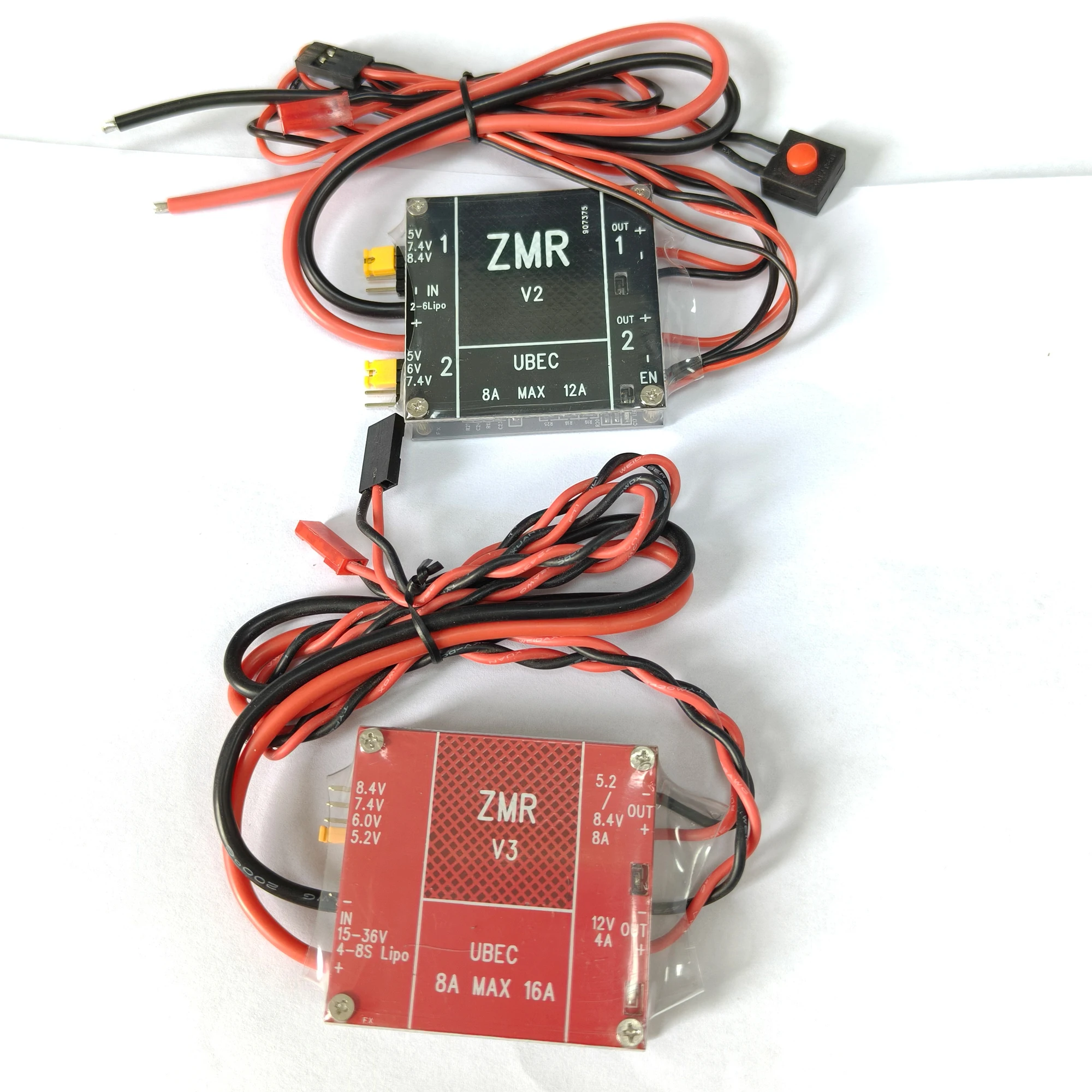 UBEC V2 V3 V4 ZMR 8A デュアルBEC入力 - Drone Racing Battery のレビューと価格