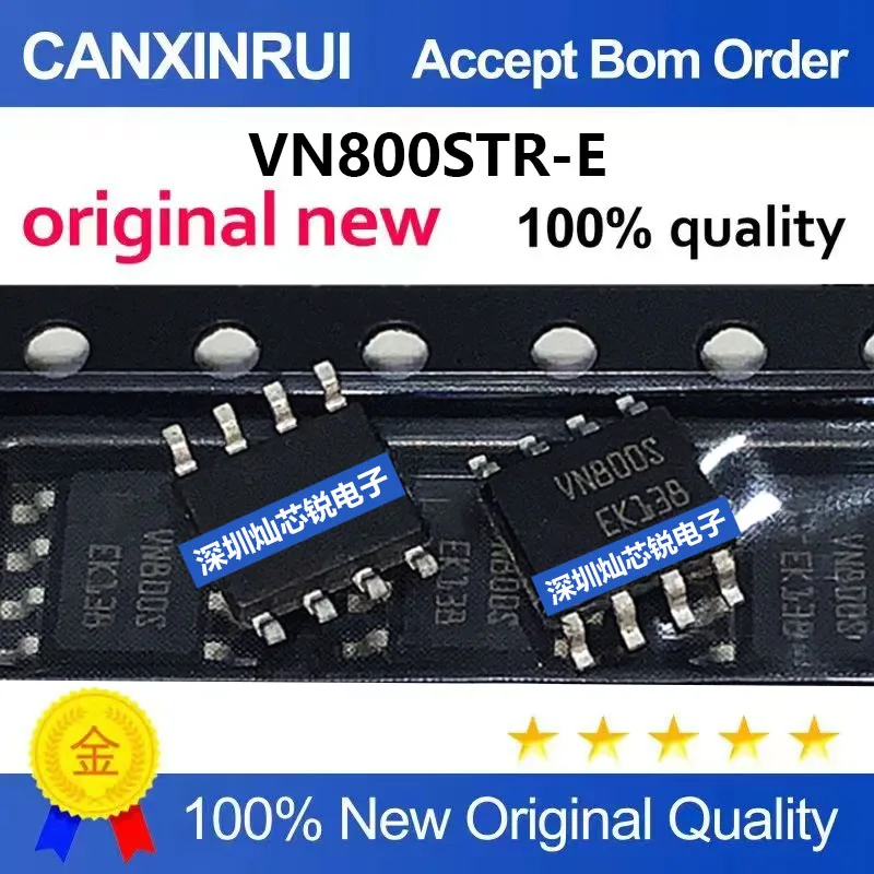 (5-100pieces)Brand new original VN800STR-E VN800S SMD SOP8 load driver IC
