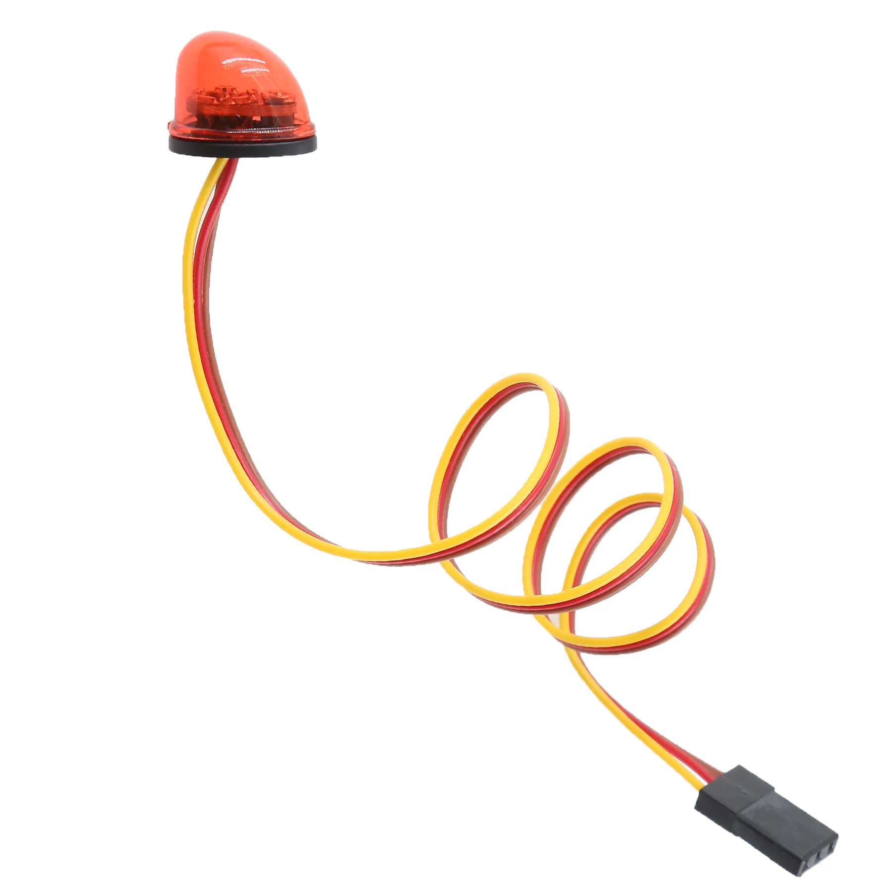 RC Multifunctioneel 360° °   Knipperende Roterende LED Lichtbalk Alarmerende Lamp voor 1/14 Tamiya 1/10 RC Auto Techniek Truck Upgrade Onderdelen