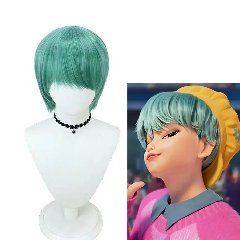 Movie Kpop Kids Girls Wig Cosplay Rumi Mira Zoey Abby Jinu Mystery Romance Demon  Hunters Halloween Cosplay Wig Hair Props