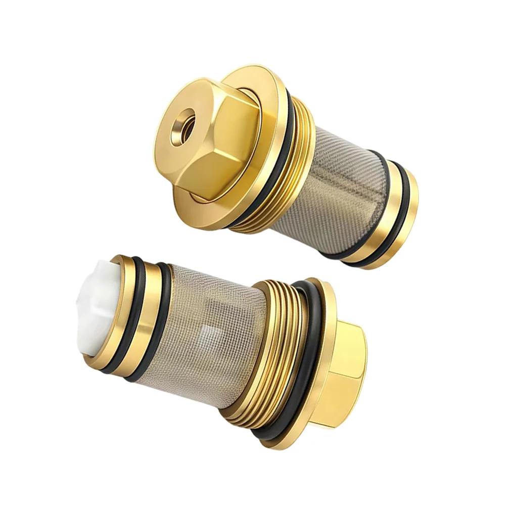 Replacement Check Valve Set for GROHE 1411600M Basin Faucet Designed for Use With Concealed Thermostatic Mixer Systems
