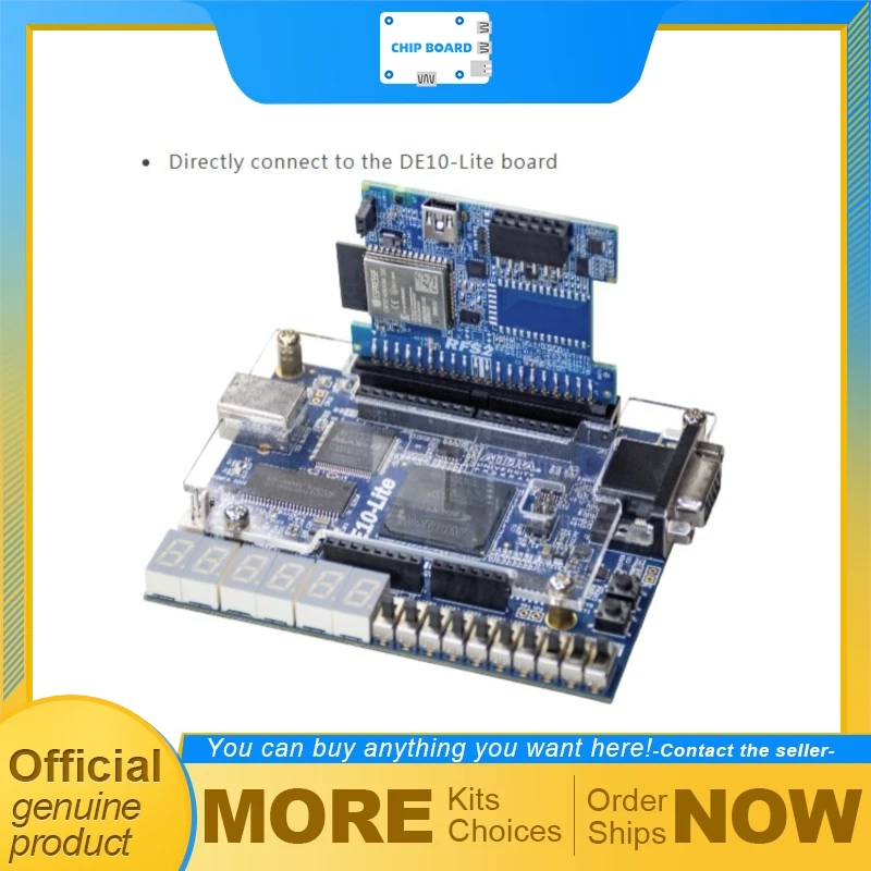 Terasic RFS2 IoT Expansion Board, DE FPGA Add-On with WiFi BT BLE UART and Environmental Sensors