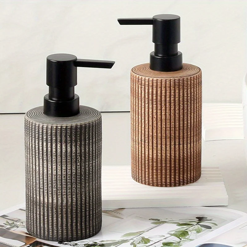 

Керамический дозатор жидкого лосьона, контейнеры для шампуня и мыла, ванная комната, кухня, насос для моющего средства, дозатор, держатель для косметического геля, банка