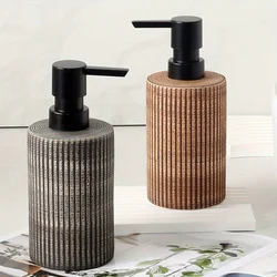 Ceramic Liquid Lotion Dispenser Shampoo Soap Containers Bathroom Kitchen Detergent Pump Dispenser Cosmetics Gel Holder Jar